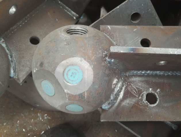 苏州螺栓球球塞，网架配件