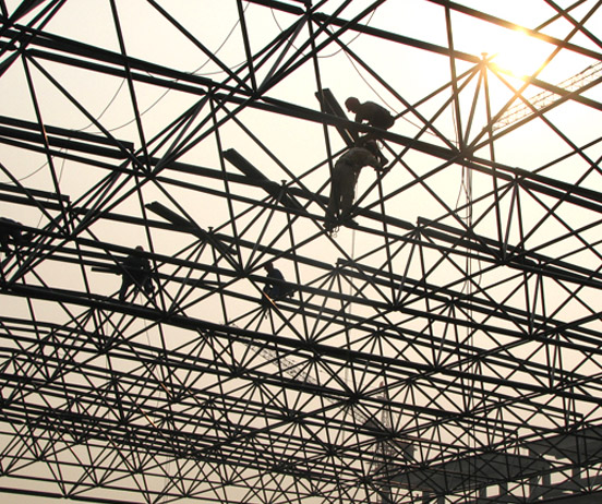 苏州厂房网架安装